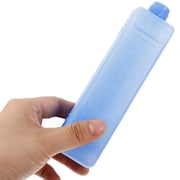 RENACLIPY 4-Pack Reusable Ice Packs for Cooler Bags, Portable Freezer Gel Ice Blocks with Leak-Resistant Lids