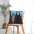 thumbnail image 7 of Spirited Away Throw Pillow Cover Decoration Pillow Case Cushion Home Decor for Home Sofa Couch 22"x22", 7 of 7