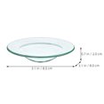 thumbnail image 4 of 2Pcs Replacement Wax Melt Warmer Dish Glass Dish Candle Warmer Plate for Scented Wax Aroma, 4 of 5
