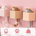 thumbnail image 5 of Ganchos de Pared CHAO Adhesivos con Forma de Animal 4 Piezas, 5 of 5