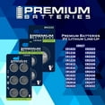 thumbnail image 3 of Premium Batteries CR1612 Battery Lithium 3V Coin Cell Child-Safe (1 Pack), 3 of 7