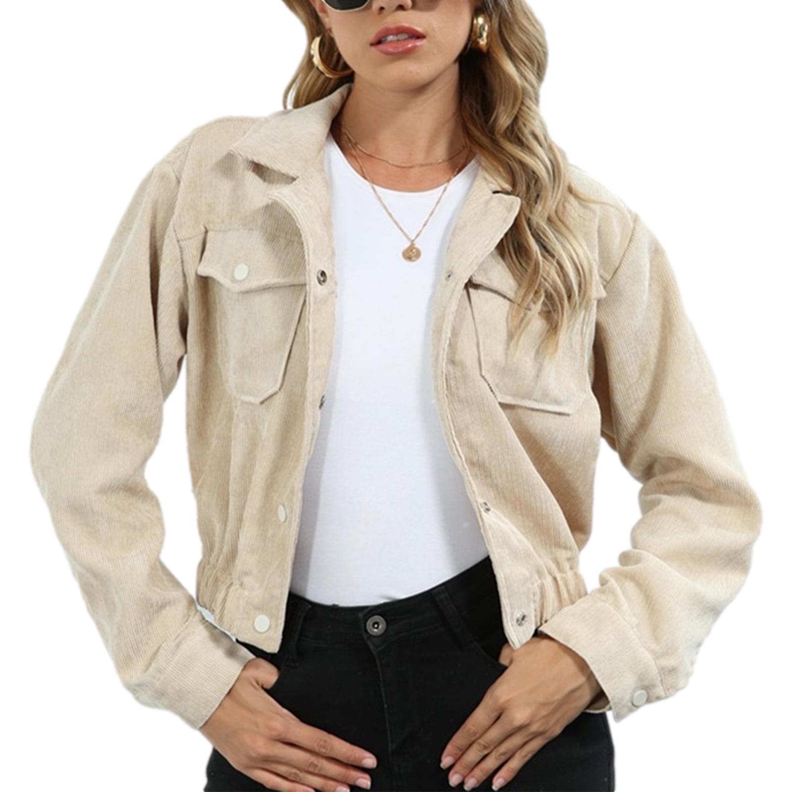 khaki colored jacket women's