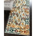 thumbnail image 1 of Unique Loom 3145838 2 x 6 ft. Piazza Rosso Runner Rug, Multi Color, 1 of 1