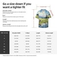 thumbnail image 7 of Fotbe Pasture Cow print Short Sleeve Button Down Shirts for Men Casual Summer Beach Wrinkle Free Shirt-3X-Large, 7 of 7