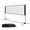 Red-Black(10FT), variant on edx Portable Badminton Net Set - 10FT Adjustable Height for Outdoor & Indoor Use, Includes Carry Bag, Easy Setup No Tools Needed, Red-Black