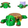 thumbnail image 5 of Turtle Cup Holder - Funny Open Eyed Turtle Coaster, 3D Printed Cup Holder with Liftable Limbs & Expressive Face for Turtles or Tortoise Lover Gag Gift, 5 of 5