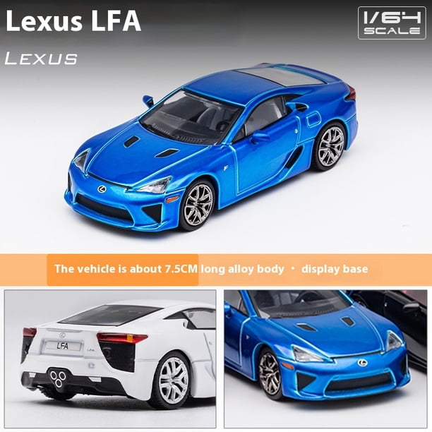 New In Stock DCT 1:64 Lexus Lfa Static State Sport Car Model Alloy