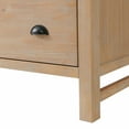 thumbnail image 5 of Alaterre Furniture Arden 6-Drawer Double Dresser, Solid Pine Wood, Modern Rustic Design Bedroom Furniture in Light Driftwood Finish, 5 of 8