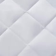 thumbnail image 4 of Sleep Philosophy Fabric Energy Recovery Waterproof Mattress Pad in White, 4 of 7