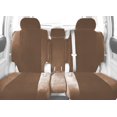 thumbnail image 2 of CalTrend Center 40/20/40 Split Back & 60/40 Cushion O.E. Velour Seat Covers for 2014-2015 Toyota Land Cruiser - TY508-06RS Beige Monarch Insert with Classic Trim, 2 of 3