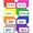 A-color, variant on 6 x 4 inch Large Moving Labels for Boxes, Blank Moving Boxes Labels Stickers, 160pcs 8 Color Coded Moving Stickers Packing Labels Stickers for Home Organization Projects, Kitchen, Storage Bins
