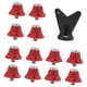 thumbnail image 2 of 12 piezas de botines de fútbol, ​​accesorios para entrenamiento deportivo en interiores y exteriores Rojo, 2 of 9