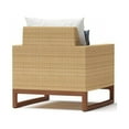 thumbnail image 6 of RST Brands Mili 2 Piece Aluminum/Wicker Outdoor Club Chairs - Centered Ink/White, 6 of 7