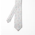 thumbnail image 2 of Men's Tie, Soft Fresh Apples Flowers, 3.7", Pastel Green Rose, by Ambesonne, 2 of 4
