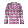 thumbnail image 4 of Sudadera con capucha de manga larga para mujer, informal, sin mangas, con estampado, de poliéster, 4 of 5