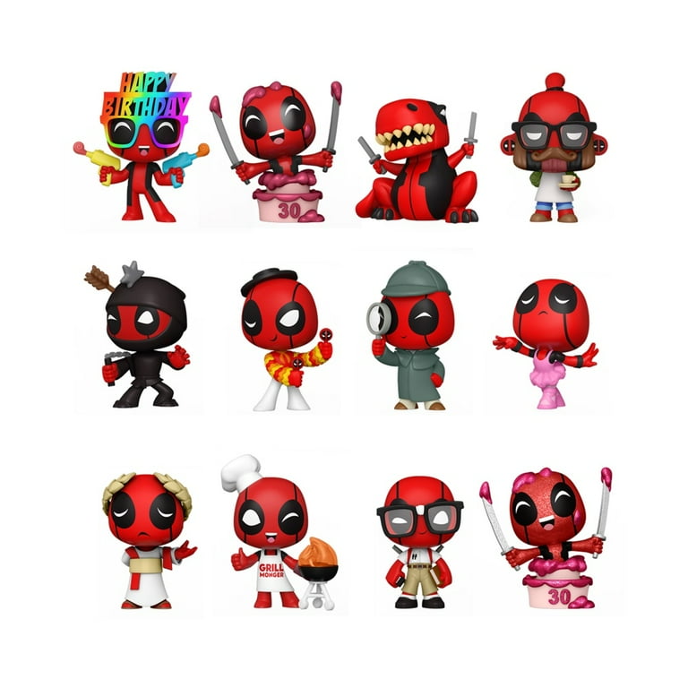 Funko Mystery Mini Marvel Deadpool 30th Walmart