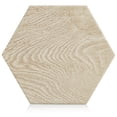 thumbnail image 5 of The Tile Project 8x10 Woodside Hexagon Porcelain Beige Floor/Wall Tile (1 Sample), 5 of 7