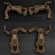 thumbnail image 2 of Tactical Headset Holder Helmet-Mounted Accessory Rail Adaptor Kit Adjustable Pickup Noise Canceling Holder, Set B, 2 of 5