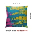 thumbnail image 4 of Abstraction Throw Pillow Cover Graffiti Abstract Beautiful Colorful Background Decorative Square Pillow Case for Home Bedroom Living Room Cushion Cover, 4 of 7