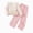 H226-Pink, variant on TOWED22 Toddler Baby Girl Clothes Fall Winter Outfits Infant Girl Sweatshirt Top Pants Set,Purple,8-9 Y