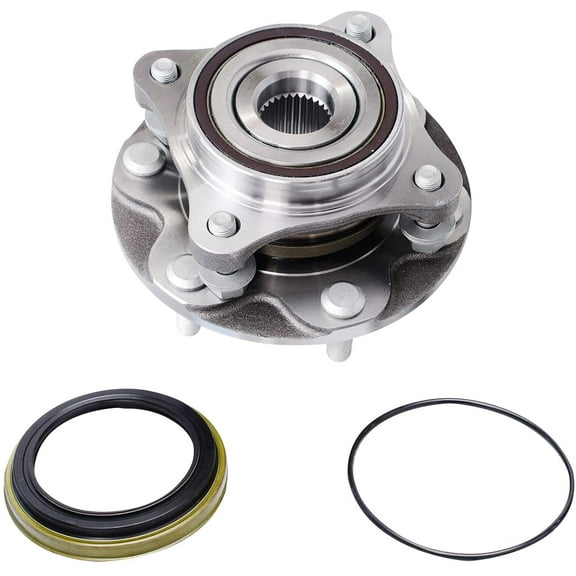 Detroit Axle - 4WD Front Wheel Bearing Hub for Toyota 4Runner FJ Cruiser Tacoma Lexus GX460 GX470, Replacement Wheel Bearing & Hub Assembly