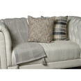 thumbnail image 2 of LR Home Gray Solid Cotton Lightweight Throw Blanket, 50" x 60", 2 of 7