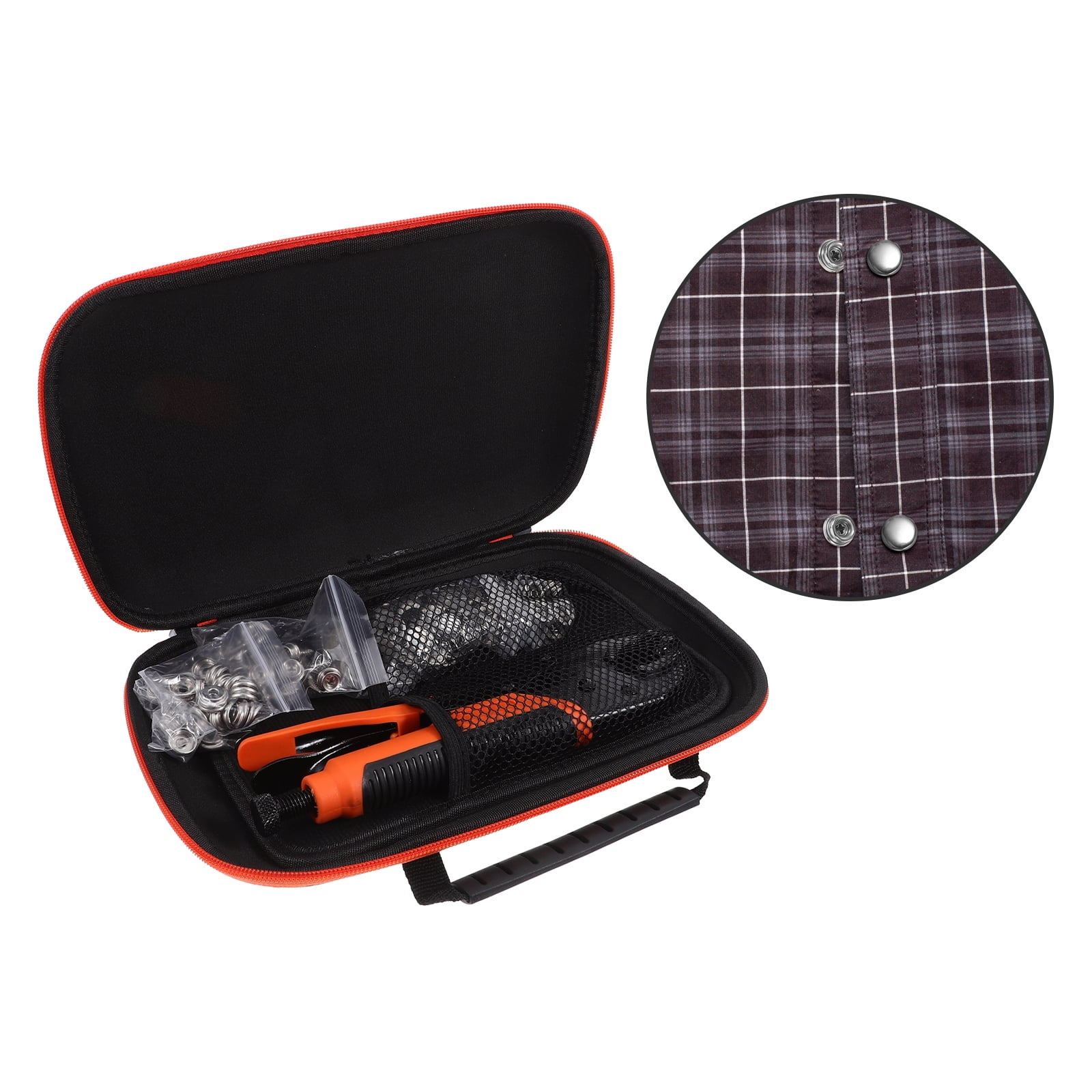 ITSELFER 1 Set Snap Fastener Tool Snap Button Canvas Snap Kit Heavy Duty Snaps For Thick Fabric Snap Fastener Tool Kit Fabric Snaps Replacements