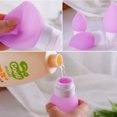 thumbnail image 3 of Envases rellenables de silicona con forma de gota de agua de 38 ml/60 ml/89 ml, juego de viaje, botella de emulsión, champú, gel de ducha, botella de almacenamiento para cosméticos, 3 of 4
