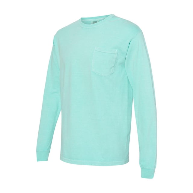 Comfort Colors T-Shirt à Manches Longues pour Adulte avec Poche