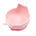 thumbnail image 4 of SAYOO Platos para niños Bebé Gato de dibujos animados Tazón con ventosa de silicona Sin BPA Vajilla de alimentación para bebés Cocina Niños Platos de entrenamiento Tazón SAYOO  Moderno diseño moderno, 4 of 8
