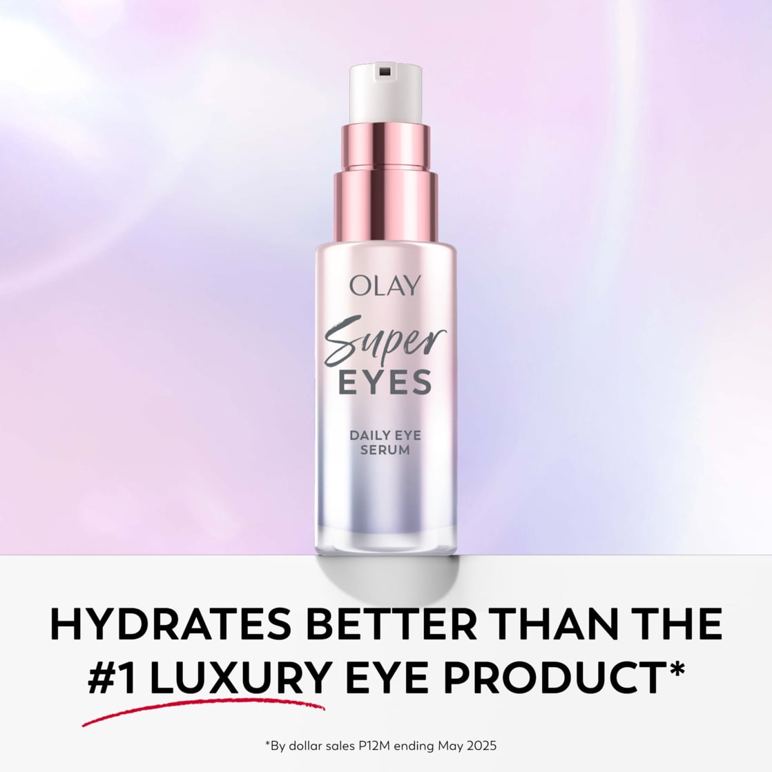 Olay Super Eye Serum - Vitamin C, Caffeine, Niacinamide, Amino Peptide, Aloe Vera - Brightens Dark Circles, Anti-Wrinkle, Anti-Aging, Brightening, Smooths Fine Lines, Firming, Hydrating, 0.45 Oz