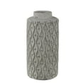 thumbnail image 2 of Privilege Traditional Ceramic vase With Gray Finish 34442, 2 of 2