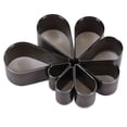thumbnail image 4 of Neyseki 8Pcs Leather Cutting Die Set Teardrop Manual Punching Molds DIY Craft Tools Alloy Steel, 4 of 8