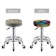 thumbnail image 5 of Balery Vibrant Rainbow Butterfly A Fundas de asiento para taburete de bar redondo de tela de terciopelo ajustables que protegen de arañazos y manchas para sillas de 14 a 17 pulgadas.-12 inch, 5 of 7