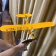 thumbnail image 3 of Veleta de avión Piper J3 Cub, veleta de avión de metal 3D, indicador de dirección del viento para techo de exterior, decoración de jardín grande, 3 of 5