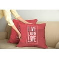 thumbnail image 2 of Ambesonne Saying Throw Pillow Cover 2 Pack, Motivation Boost, 18", Pale Grey Vermilion, 2 of 7