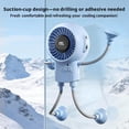 thumbnail image 4 of Kieccall Portable Robot Fan Fun Cooling Fan For Home Office Summer Daily Use Outdoor, 4 of 8