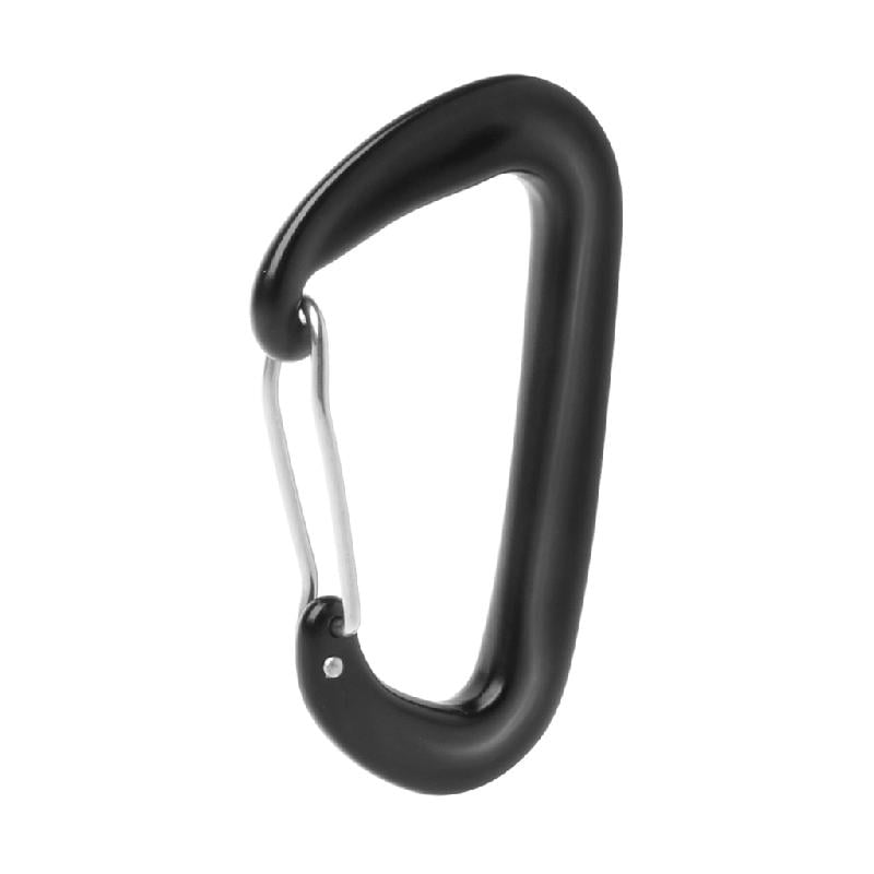 7075 Aviation Aluminum D Shape Carabiner 12KN Hammock Buckle Rock Climbin