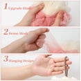 thumbnail image 3 of Carrie Joe Bath Loofah Sponge Back Scrubber Shower Sponge Soft Mesh Exfoliator Pouf Shower Ball Bath Sponges for Women and Men Bath Accessories (4Pcs 50g Dual Color), 3 of 7