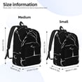 thumbnail image 2 of Fotbe Animal Bulldog Mochila de Lona con Estampado, Mochila Duradera, Mochila Versátil de Alta Calidad, Mochila Compacta Vintage-Small, 2 of 5