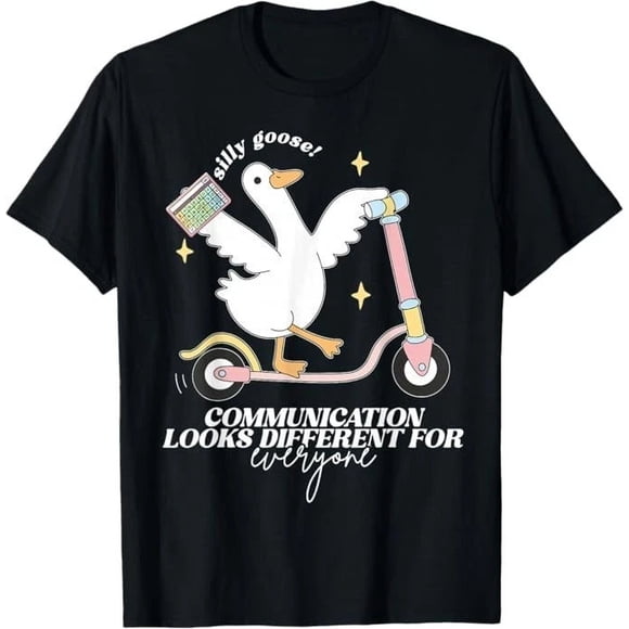 Speech Therapy Pathologist SLP Silly Goose Funny Humor Gift Unisex T-Shirt Y447