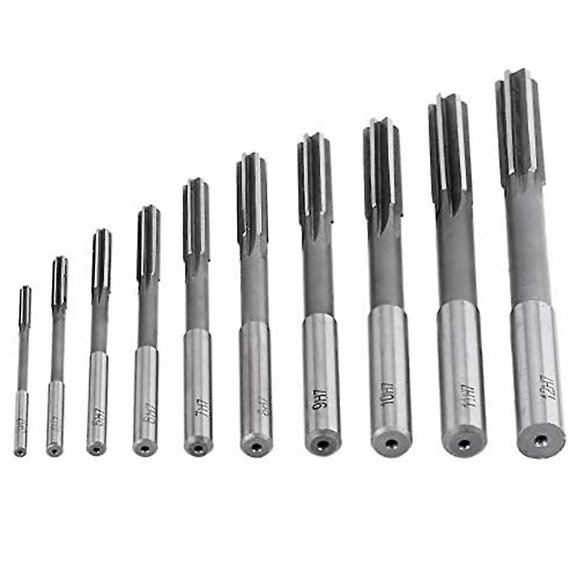 10 Pcs Machine Reamers, Reaming Tool, 3/4/5/6/7/8/9/10/11/12mm Cutting Machine Reamer