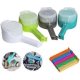thumbnail image 1 of Food Storage Sealing Clips- 9 Pack Bag Clips For Food,4 Pcs Plastic Cap Sealer Clips 5 Pcs Bag Sealing Clips, Great For Kitchen Food Storage And Org, 1 of 5
