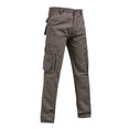 thumbnail image 4 of VBARHMQRT Pantalons Confortables pour Hommes Mode Décontractée Extérieure Bouton Multi-Poches Pantalon Cargo Long, 4 of 6