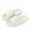 White, variant on Xunlbb Lightweight Sandals for Women Men Comfort Non-Slip Pillow House Sandals Waterproof Shower Shoes Indoor Slides Bathroom Sandals Slip On Slide Sandals Easy to Clean 36-44