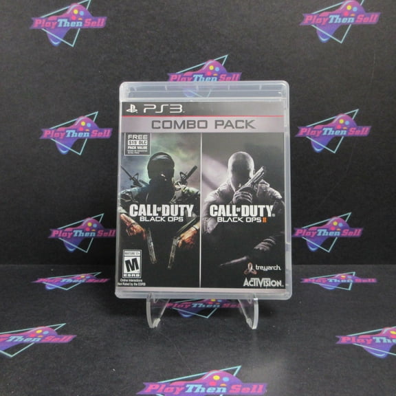 Restored Call of Duty: Black Ops 1 & 2 Combo Pack, Physical, for PlayStation 3, First-Person Shooter, Physical Format