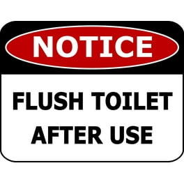 If You Sprinkle When You Tinkle Pee Funny Bathroom Home Bath/Bar Wall Decor Sign