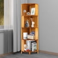thumbnail image 5 of Corner Bookcase A-Shaped Display Bookshelf Multifunctional Storage Display, 5 of 17