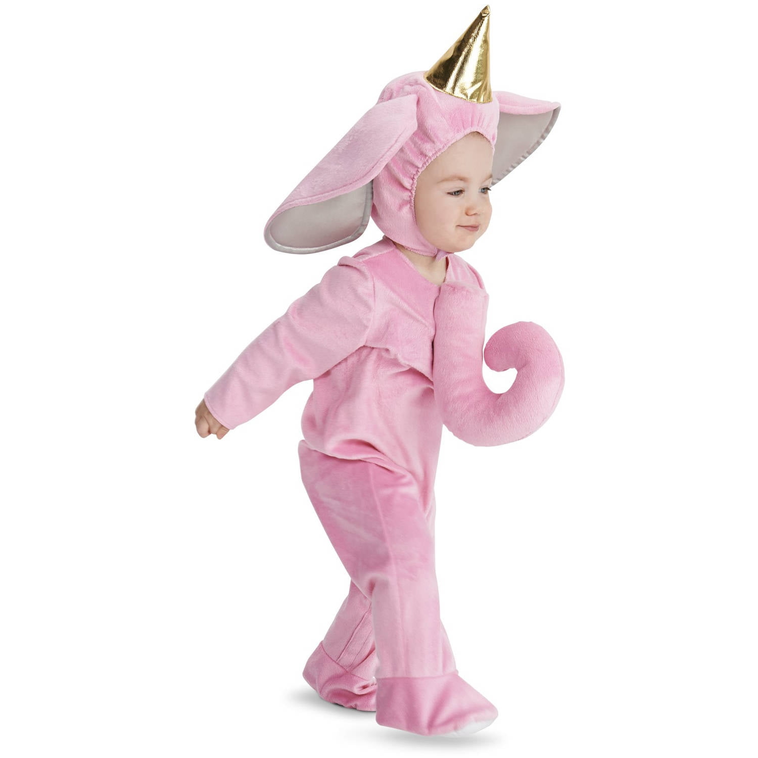 Pretty Pink Elephant Infant Halloween Costume Walmart Com Walmart Com