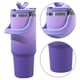 thumbnail image 3 of Mastador Gradiente 40oz Con Paja Chanche para Mujeres () Púrpura, 3 of 9